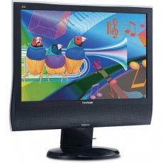103893 103893 ViewSonic VA1930wm 19" Widescreen LCD Computer Display with VGA/DVI Connectors and Stereo Speakers (Black)